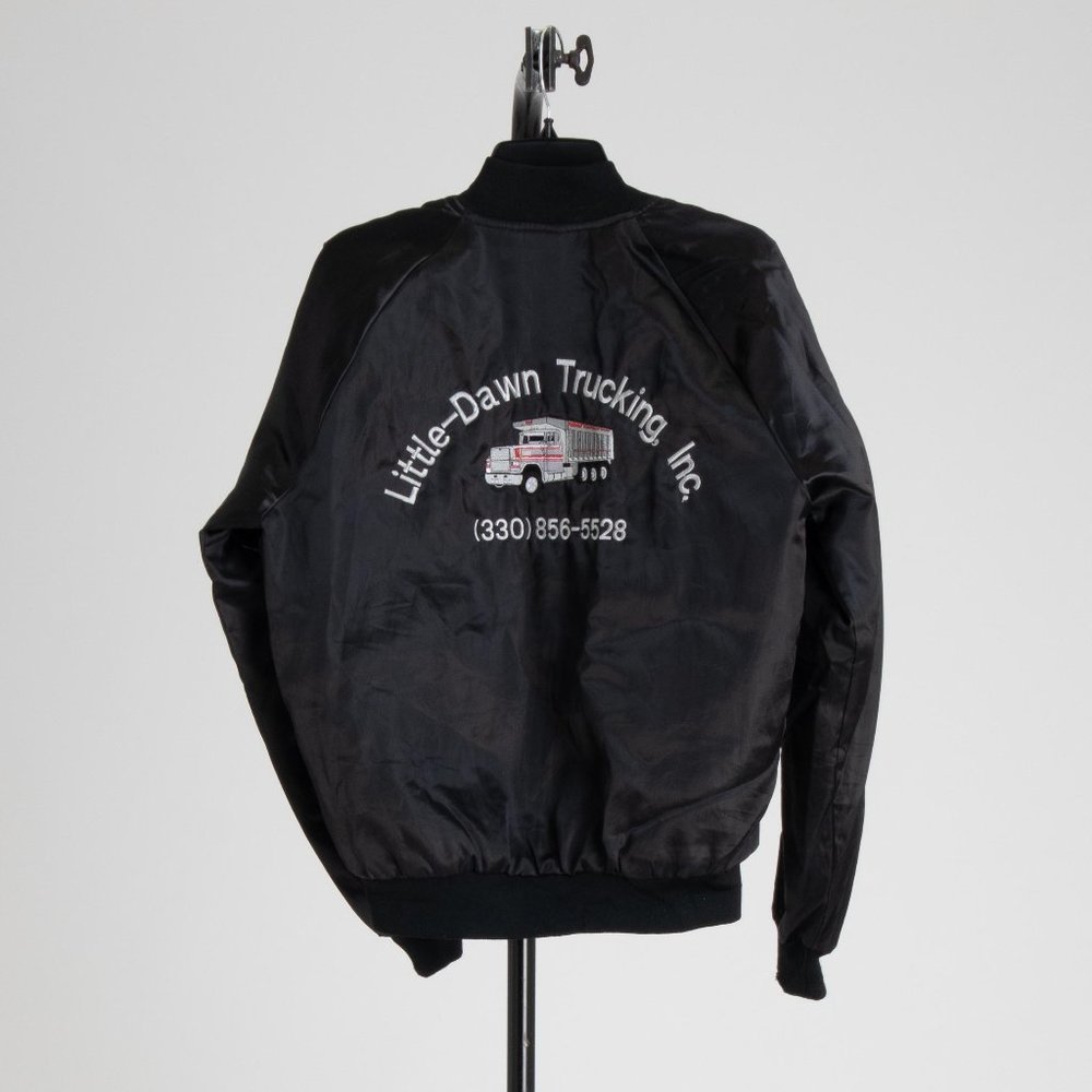 Vintage Satin Varsity Jacket